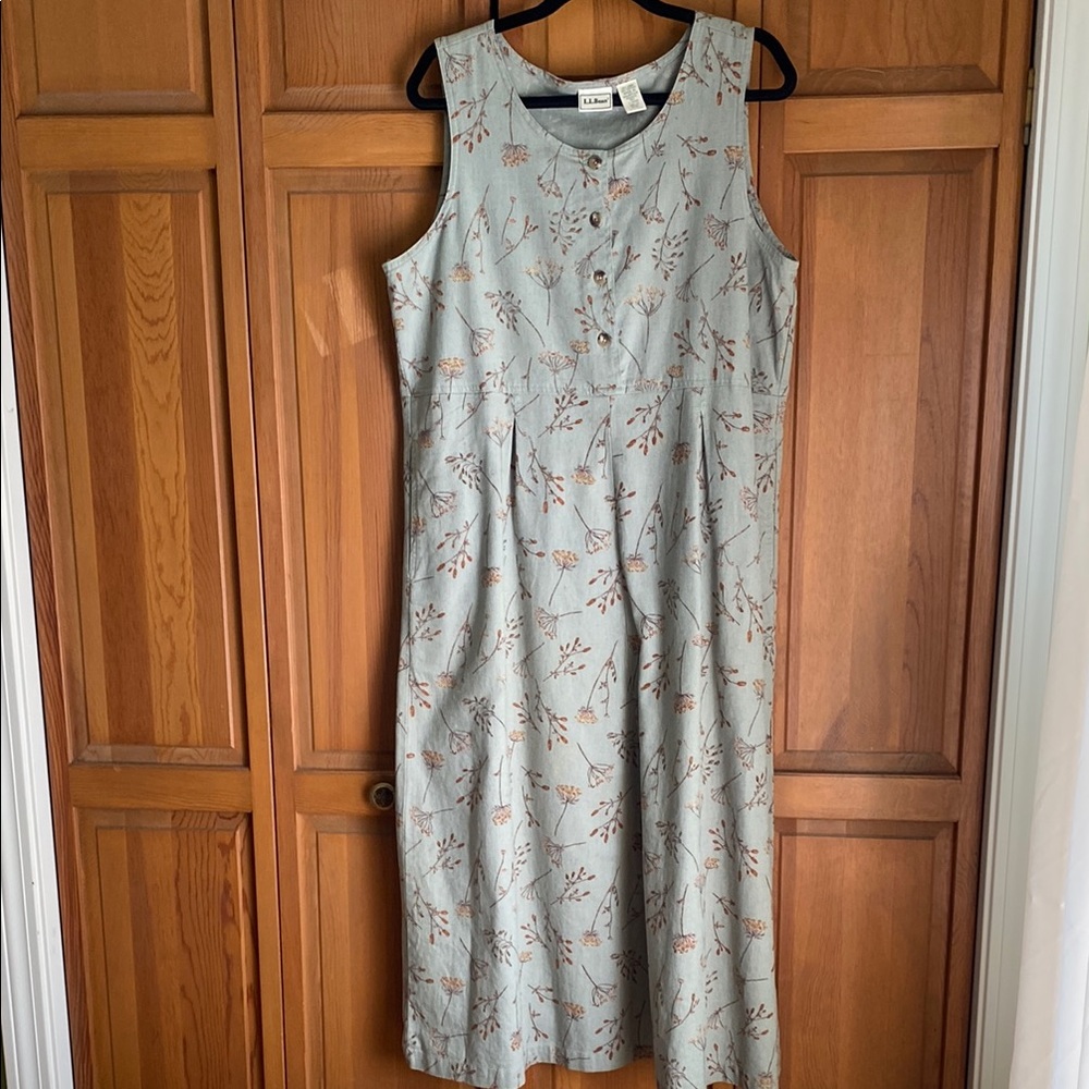 Vintage LLBean Linen Dress.